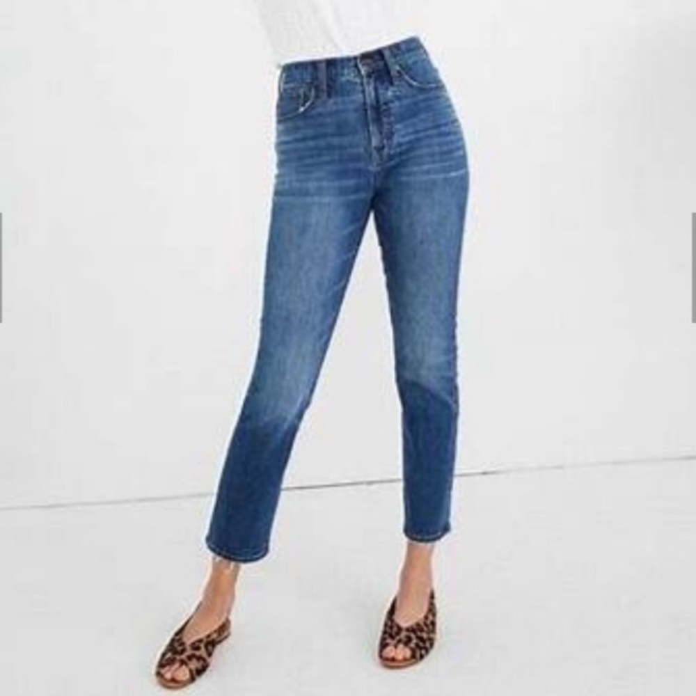 Madewell Cropped Jeans Cassie wash